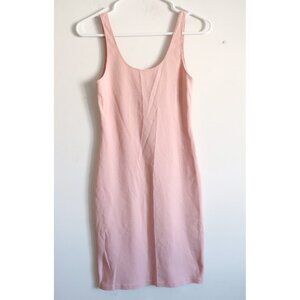 Aritzia Pink Wilfred Free Bodycon Dress - Size Small